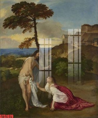 Ảnh gốc file in lụa Tranh sơn dầu phương tây tổng hợp STS1979 chi tiết