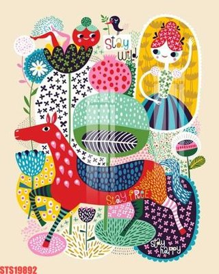 File gốc Tranh sơn dầu phương tây tổng hợp STS19892 (cho in ấn) từ kho Filetranh