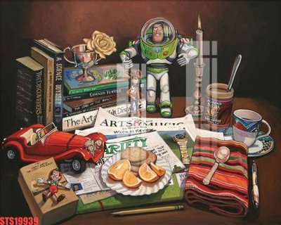 File gốc Tranh sơn dầu phương tây tổng hợp STS19939 (cho in ấn) độc quyền