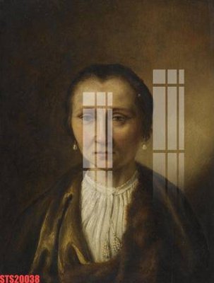 Download file gốc Tranh sơn dầu phương tây tổng hợp STS20038 (in lụa) cao cấp