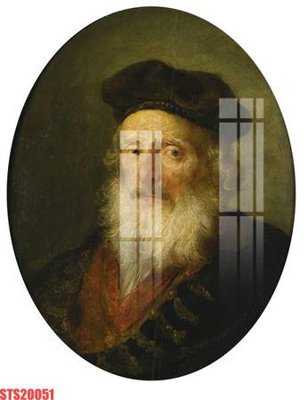 File gốc Tranh sơn dầu phương tây tổng hợp STS20051 (trang trí) phòng làm việc