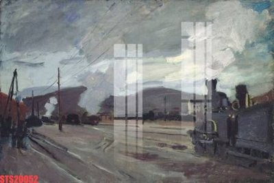 File tranh Tranh sơn dầu phương tây tổng hợp STS20052 (bản gốc) in lụa 3D