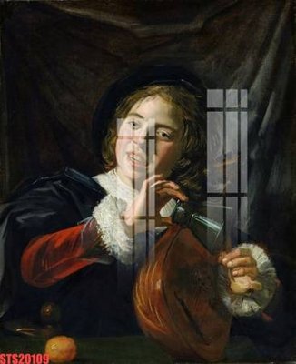 File gốc in ấn Tranh sơn dầu phương tây tổng hợp STS20109 độ phân giải cao