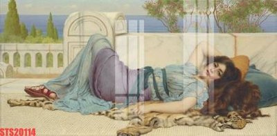 File tranh Tranh sơn dầu phương tây tổng hợp STS20114 (gốc) in trên kính