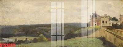 File gốc Tranh sơn dầu phương tây tổng hợp STS20171 (in lụa) cao cấp