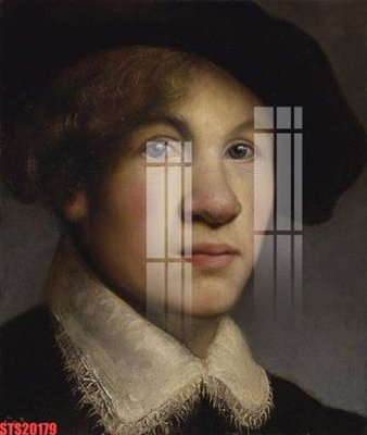 File tranh Tranh sơn dầu phương tây tổng hợp STS20179 (gốc) phong cách tối giản