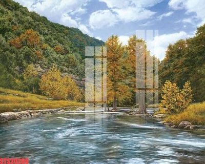 File in lụa Tranh sơn dầu phương tây tổng hợp STS20260 (phong cảnh) Tranh sơn dầu phương tây tổng hợp STS20260