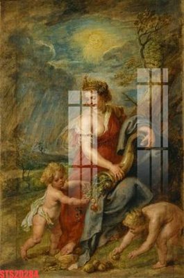 Tải file Tranh sơn dầu phương tây tổng hợp STS20284 (gốc) làm file in ấn