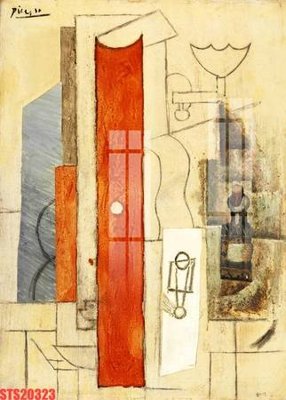 File in mica Tranh sơn dầu phương tây tổng hợp STS20323 (bản gốc) làm vách ngăn