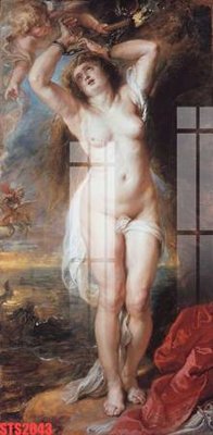 File tranh Tranh sơn dầu phương tây tổng hợp STS2043 (bản gốc) in lụa dán tường