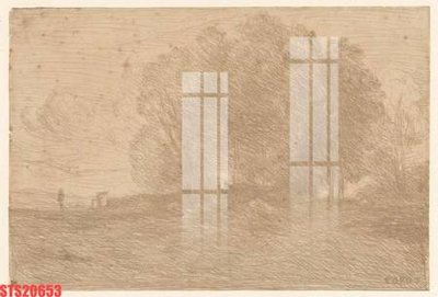 File tranh Tranh sơn dầu phương tây tổng hợp STS20653 (gốc) chủ đề thiên nhiên