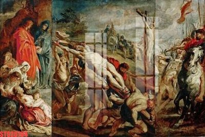 File gốc Tranh sơn dầu phương tây tổng hợp STS20704 (vector) cho in ấn