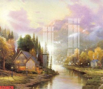 File tranh Tranh sơn dầu phương tây tổng hợp STS20776 (gốc) in backlit film