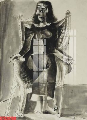 File PSD Tranh sơn dầu phương tây tổng hợp STS20798 (gốc) cho in quảng cáo