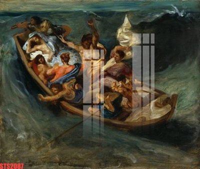 File in mica Tranh sơn dầu phương tây tổng hợp STS2087 (ảnh gốc) đẹp