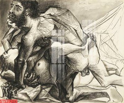 Download file Tranh sơn dầu phương tây tổng hợp STS20893 (gốc) in mica ốp bếp