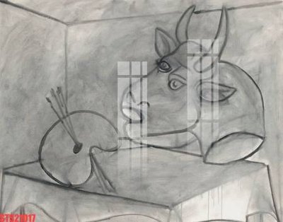 Chi tiết file ảnh Tranh sơn dầu phương tây tổng hợp STS21017 sắc nét