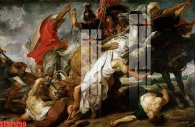 File in trần Tranh sơn dầu phương tây tổng hợp STS21259 (file gốc) xuyên sáng