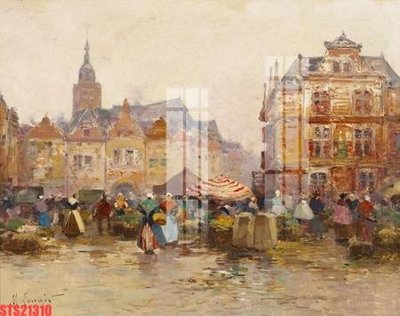 Tải file gốc Tranh sơn dầu phương tây tổng hợp STS21310 (in khổ lớn) không vỡ