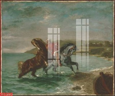 File gốc Tranh sơn dầu phương tây tổng hợp STS2172 (in mica) cắt laser