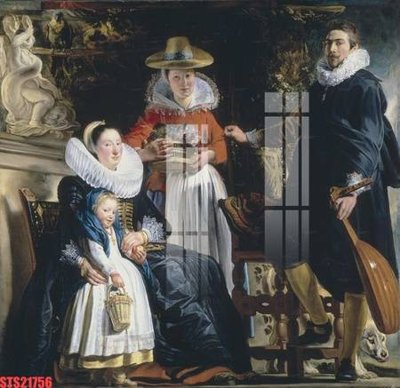 File PSD Tranh sơn dầu phương tây tổng hợp STS21756 (gốc) nhiều lớp (multi-layer)