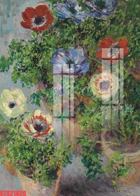 File gốc Tranh sơn dầu phương tây tổng hợp STS21820 (in lụa) trang trí tường