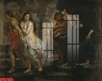 File gốc Tranh sơn dầu phương tây tổng hợp STS21821 (in tráng gương) sang trọng