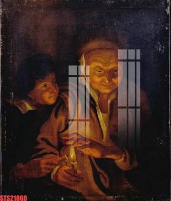 Ảnh gốc file in lụa Tranh sơn dầu phương tây tổng hợp STS21860 chi tiết