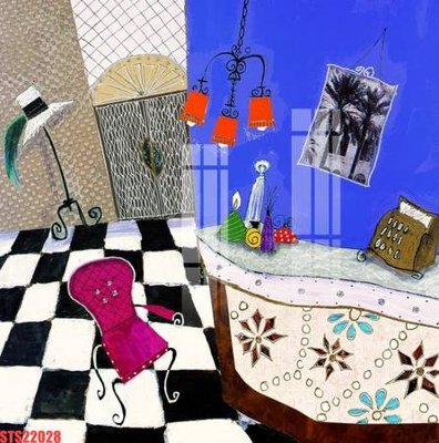 File tranh in tráng gương Tranh sơn dầu phương tây tổng hợp STS22028 (siêu nét)