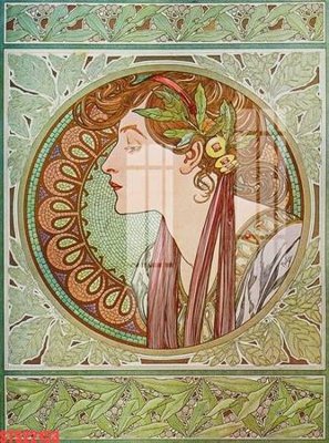 Ảnh gốc Tranh sơn dầu phương tây tổng hợp STS22153 (độ nét cao) in mica