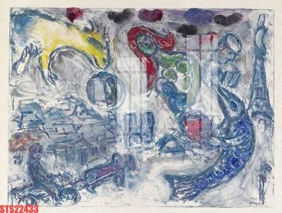 File tranh Tranh sơn dầu phương tây tổng hợp STS22433 (gốc) chủ đề động vật