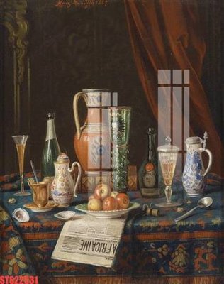 Chi tiết file ảnh Tranh sơn dầu phương tây tổng hợp STS22531 sắc nét