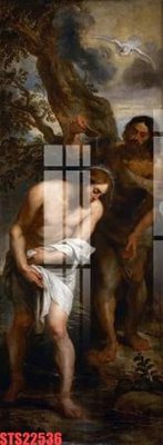 File in trần Tranh sơn dầu phương tây tổng hợp STS22536 (bản gốc 3D) sống động