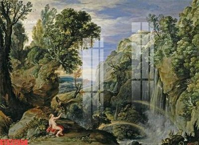 File ảnh Tranh sơn dầu phương tây tổng hợp STS22556 (gốc) in decal dán tường