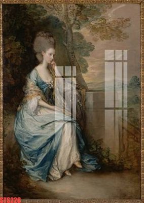 File in ấn cao cấp Tranh sơn dầu phương tây tổng hợp STS226 (file gốc)