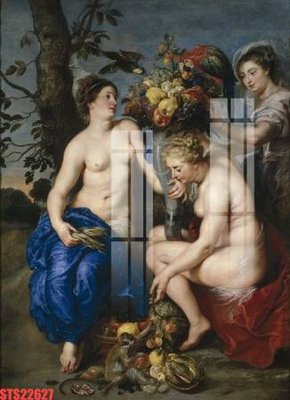 File gốc Tranh sơn dầu phương tây tổng hợp STS22627 (chuẩn màu) cho in offset