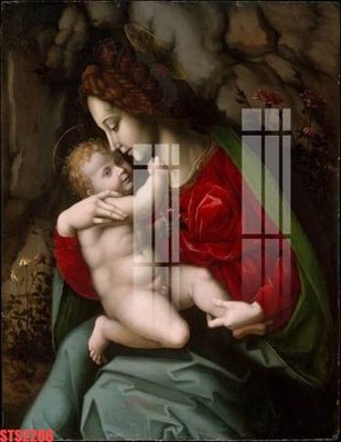 Ảnh gốc Tranh sơn dầu phương tây tổng hợp STS2266 (độ nét cao) in mica