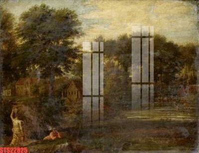 File gốc Tranh sơn dầu phương tây tổng hợp STS22825 (AI/EPS) cho in ấn