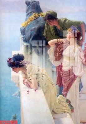 Download file gốc Tranh sơn dầu phương tây tổng hợp STS22830 (in mica) trang trí