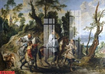 Download file Tranh sơn dầu phương tây tổng hợp STS22950 (gốc) cho xưởng in