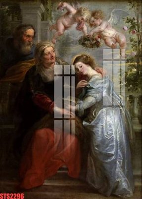 File in ấn chuyên nghiệp Tranh sơn dầu phương tây tổng hợp STS2296 (file gốc)