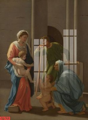 File gốc Tranh sơn dầu phương tây tổng hợp STS23 (trang trí) phòng làm việc