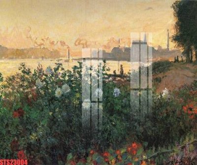 File ảnh Tranh sơn dầu phương tây tổng hợp STS23004 (gốc) in decal dán tường