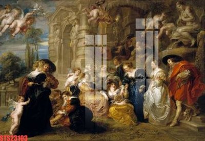 File gốc Tranh sơn dầu phương tây tổng hợp STS23103 (in ấn) không giới hạn