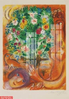 Ảnh gốc file in lụa Tranh sơn dầu phương tây tổng hợp STS23170 chi tiết