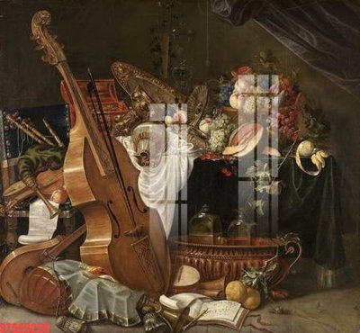 File in ấn cao cấp Tranh sơn dầu phương tây tổng hợp STS23225 (file gốc)