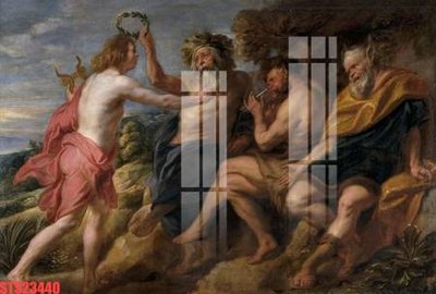 File in ấn Tranh sơn dầu phương tây tổng hợp STS23440 (bản gốc) từ file gốc