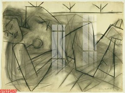 Download file Tranh sơn dầu phương tây tổng hợp STS23457 (gốc) in mica ốp bếp