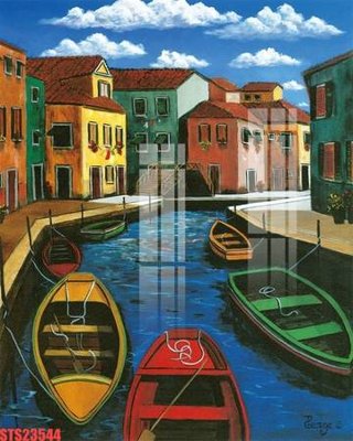 File PSD Tranh sơn dầu phương tây tổng hợp STS23544 (gốc) cho designer