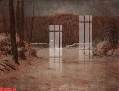 File tranh gốc Tranh sơn dầu phương tây tổng hợp STS23597 (sắc nét từng chi tiết)